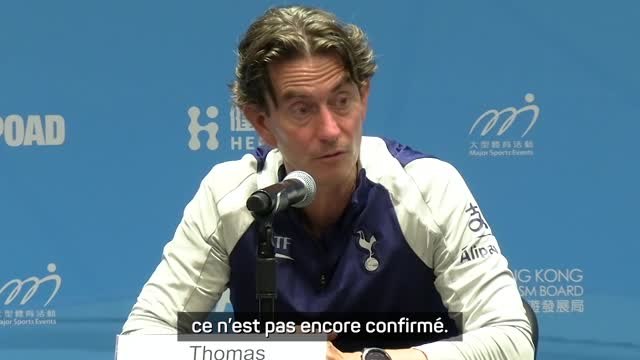 Tottenham - Frank : Je choisirai le capitaine avant d'affronter Paris en Supercoupe d'Europe