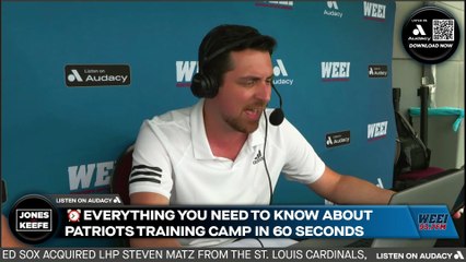 Jones & Keefe: Jones breaks down training in 60 seconds