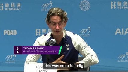 Frank pleased with 'competitive' friendly win over Arsenal