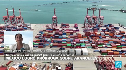 Informe desde Washington: Trump pausa por 90 días el alza de aranceles a México