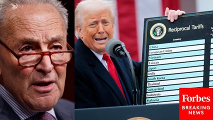 Chuck Schumer Tears Into Trump For Raising Costs For US Consumers As Mass-Tariff Deadline Looms