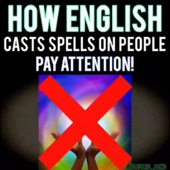 How English Casts Spells On People