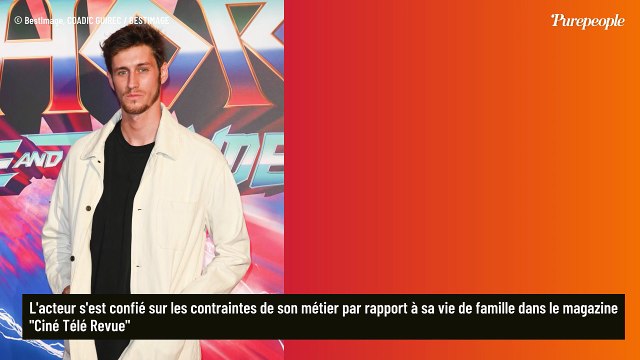 Jean-Baptiste Maunier (Nouveau jour) père de 2 enfants qu’il ne voit pas tout le temps : C’est compliqué