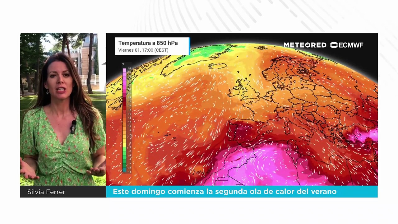 Este domingo comienza la segunda ola de calor del verano