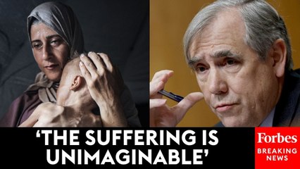 'They Don't Have The Energy To Cry': Jeff Merkley Demands End To Children's Starvation In Gaza