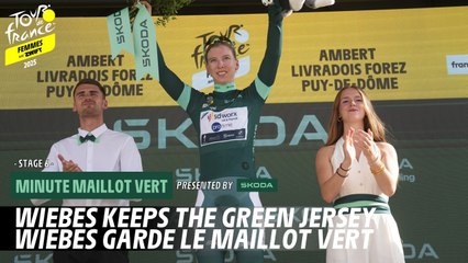 Škoda Green Jersey Minute - Stage 6 - Tour de France Femmes avec Zwift 2025