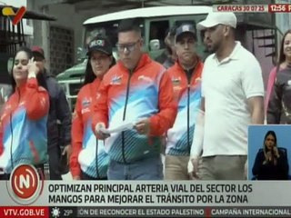 Caracas I Optimizan la principal arteria vial del sector Los Mangos para mejora del tránsito