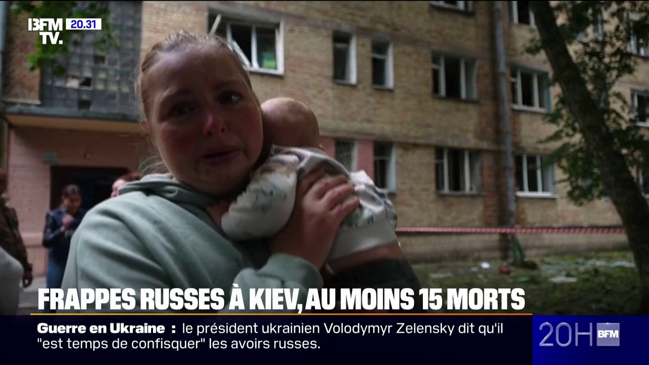 "Tout est détruit": des attaques de drones et de missiles russes en Ukraine font au moins 15 morts