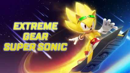 Sonic Forces Speed Battle - Extreme Gear Super Sonic Trailer