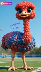 Ostrich's Crazy Bouncing Dance 🦩😂 | You Won’t Believe This!