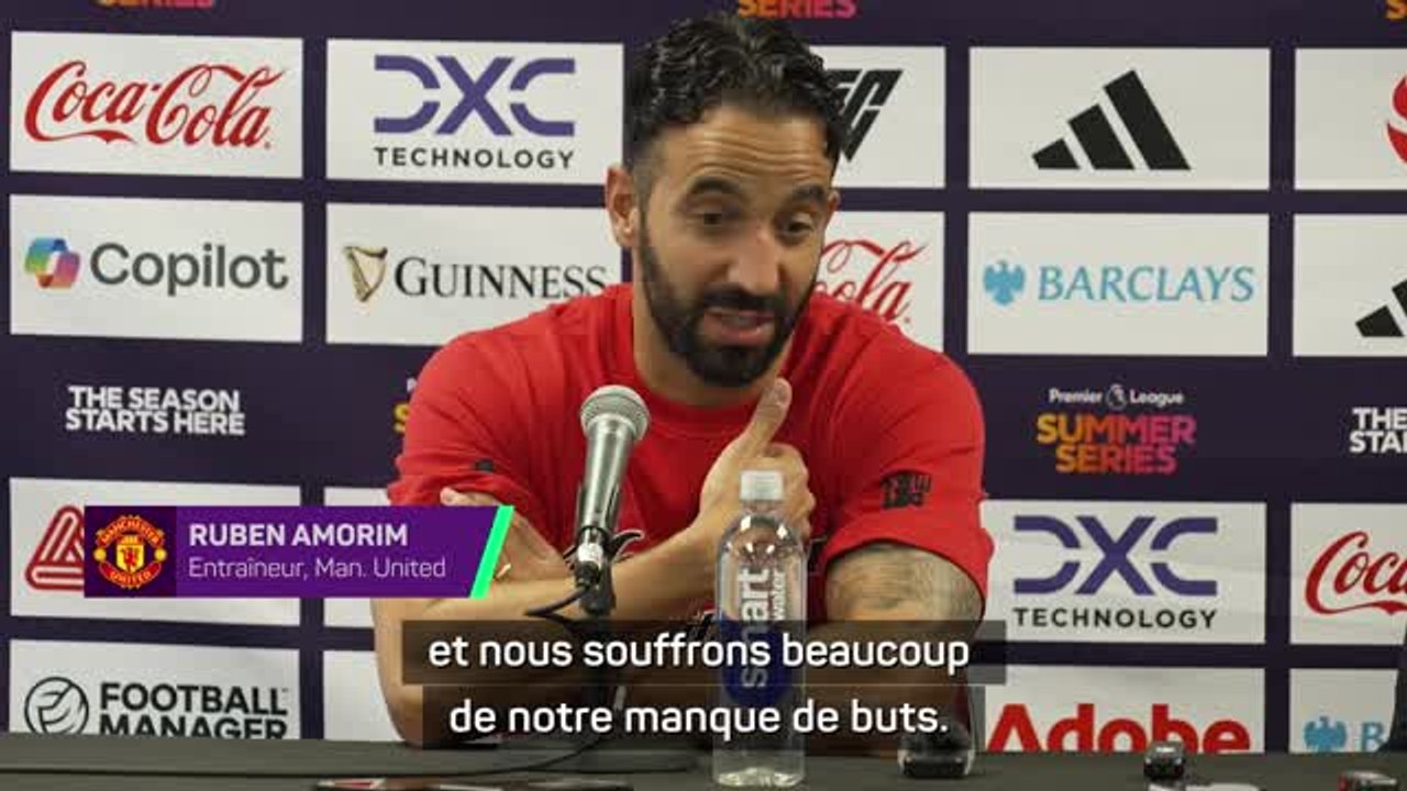 Man. United - Amorim : "Nous jouons mieux parce que Rasmus Højlund joue mieux"