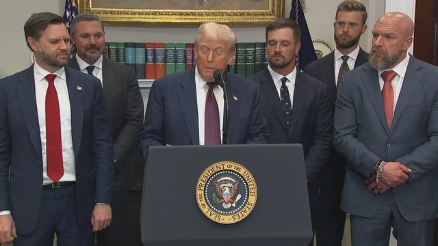 White House Moment: Trump Delivers Ultimate Tribute to Golfer DeChambeau
