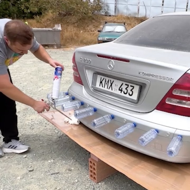 Transformez des bouteilles en un diffuseur stylé pour la voiture ! ♻️🚘