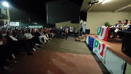 Giani e Renzi, il confronto alla festa de l'Unità