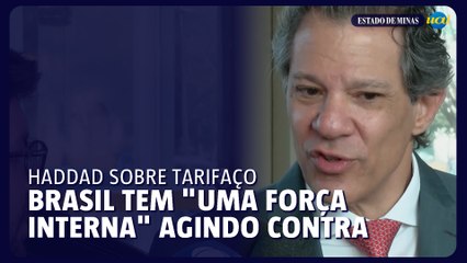 Haddad diz que Brasil tem "uma força interna" agindo contra o país