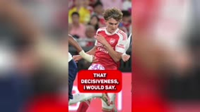 15-year-old Dowman catching Arteta's eye