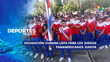 Cuba lista para los II Juegos Panamericanos Junior Asunción 2025 DEPORTES TELESUR 31-07-2025