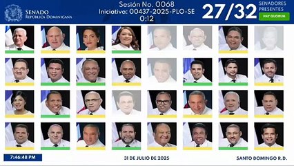 Presidente del Senado felicita a RD tras la aprobación del nuevo Código Penal