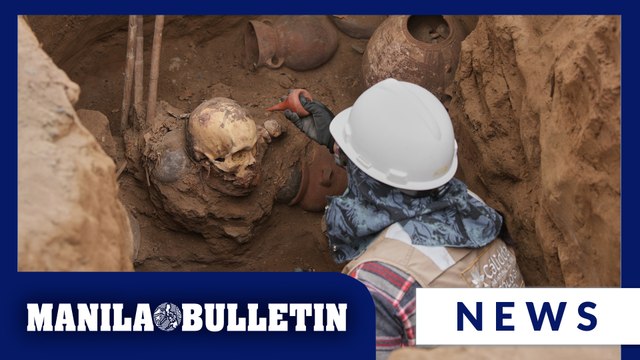Utility workers in Peru unearth pre-Incan tomb with 1,000-year-old remains