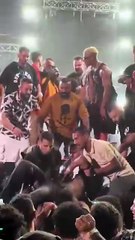 لحظة وفاة أحد أفراد الأمن في حفل محمد رمضان بالساحل الشمالي