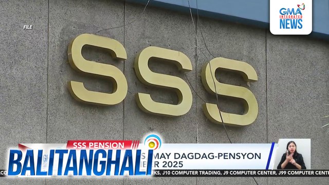 SSS pensioners, may dagdag-pensyon simula September 2025 | Balitanghali