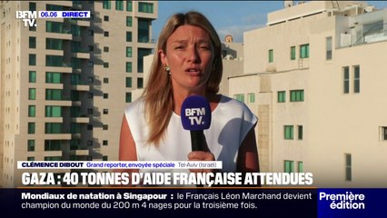 La France va larguer 40 tonnes d'aide humanitaire sur la bande de Gaza ce vendredi