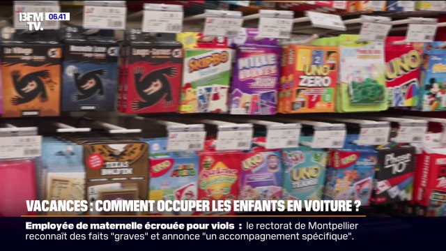 Podcasts, livres, jeux de cartes... Comment occuper les enfants lors des trajets en voiture?