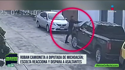 Asaltan a escolta de diputada y roban su camioneta en Morelia | Nacho Lozano