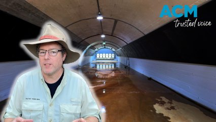 Tim The Yowie Man journeys down to the Moruya war bunker