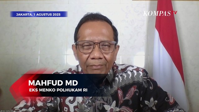 Mahfud MD Tanggapi Abolisi-Amnesti untuk Tom Lembong dan Hasto: Kasus Ini Sejak Awal Politis