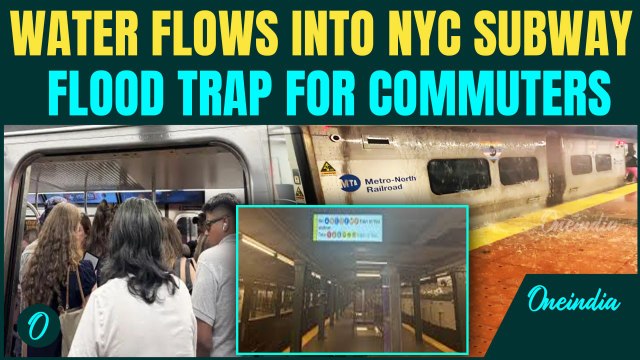 VIDEO: NYC Subway Flooded, Trains Submerged After Torrential Rainfall — State of Emergency Declared!
