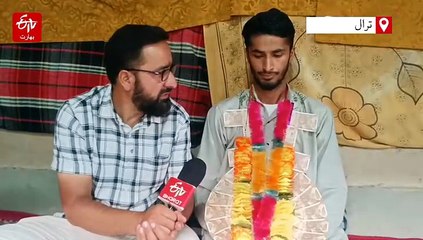 یتیمی اور غربت کو چیلنج: کشمیر کے طالب علم زاہد علی نے کیا نیٹ کوالیفائی