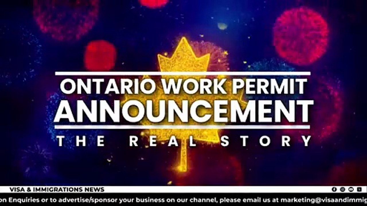 Canada Immigration - Key Weekly Updates Ontario Work Permit Reality, and Latest IRCC Trends
