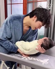 Dad and son make an awesome duo!