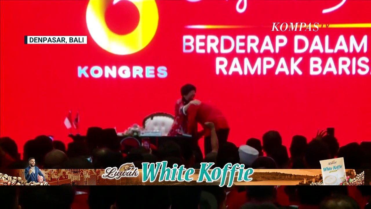 Haru! Momen Megawati Nangis Sambut Hasto di Kongres PDI-P Usai Dapat Amnesti | KOMPAS PETANG