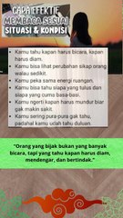 Cara Membaca Situasi Secara Cerdas #motivasi