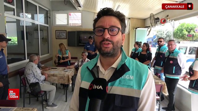 Çanakkale'de tütünle mücadele denetimleri üst seviyede