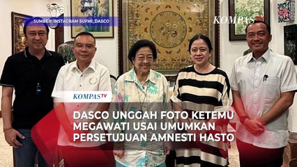 Dasco Unggah Foto Ketemu Megawati usai Umumkan Persetujuan Amnesti Hasto