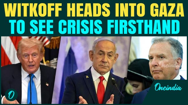 Trump’s Envoy Steve Witkoff Enter Gaza to Inspect Aid Amid Escalating Crisis and Chaos on the Ground