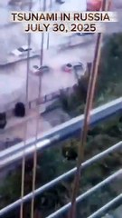 Kahadlod na Tsunami sa Russia.😨😨😨Video not mine. #disaster #tsunami #russia #russiatsunami2025 #highlights2025
