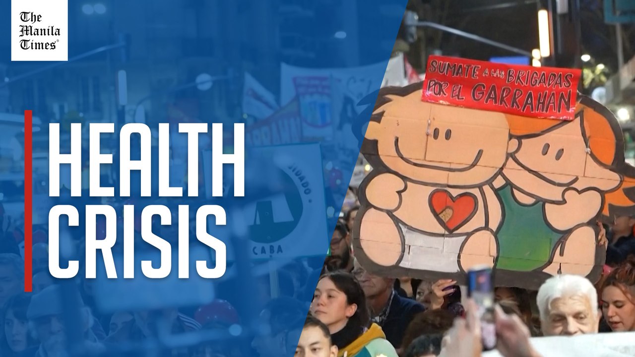 Medical sector protests Argentina's Milei budget cuts