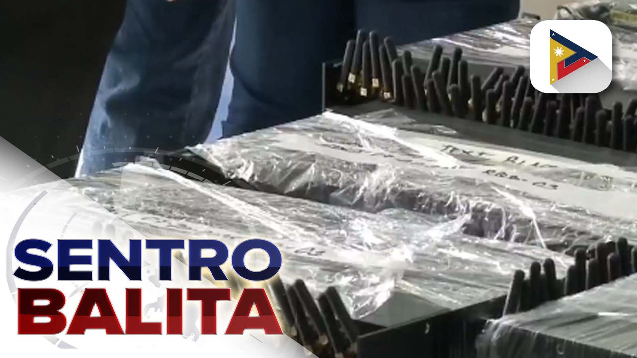 Lalaki sa Taguig City, arestado sa operasyon ng PNP-ACG dahil sa umano’y ilegal na pagbebenta ng text blaster machines na gamit sa scamming activities | ulat ni Ryan Lesigues