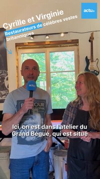 Dans cette ferme du 18e siècle, ils retapent de prestigieuses vestes Barbour