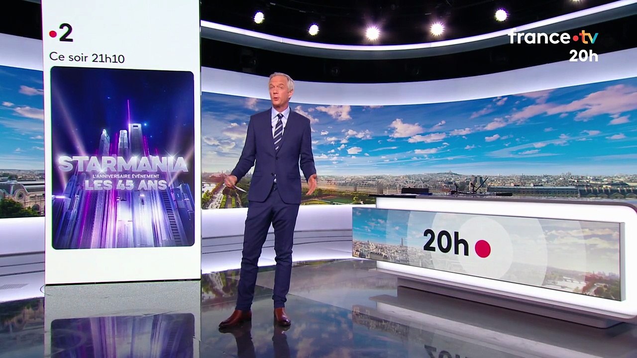 Le dernier "20 Heures" de Julien Arnaud sur France 2.