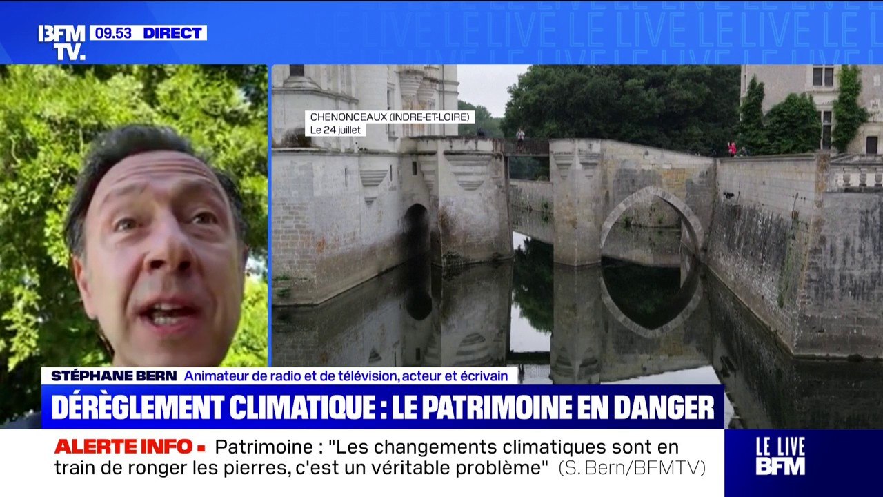 Stéphane Bern plaide pour la création d'un "fonds international" pour la préservation du patrimoine