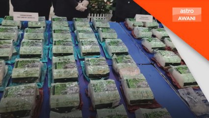Polis tumpaskan rangkaian pengedaran antarabangsa, 61kg syabu dirampas
