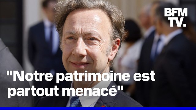État du patrimoine français: l'interview de Stéphane Bern en intégralité