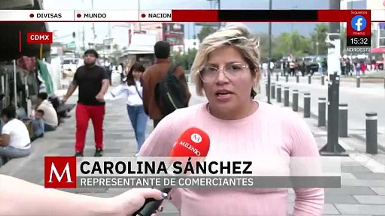 Vendedores ambulantes son retirados de los alrededores de Buenavista