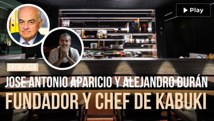Kabuki cumple 25 años y se reinventa sin perder su esencia. Hablamos con José Antonio Aparicio, su fundador, y con el chef Alejandro Durán.