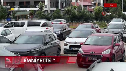 Bolu’da 200 bin liralık içki çalan 3 kişi yakalandı